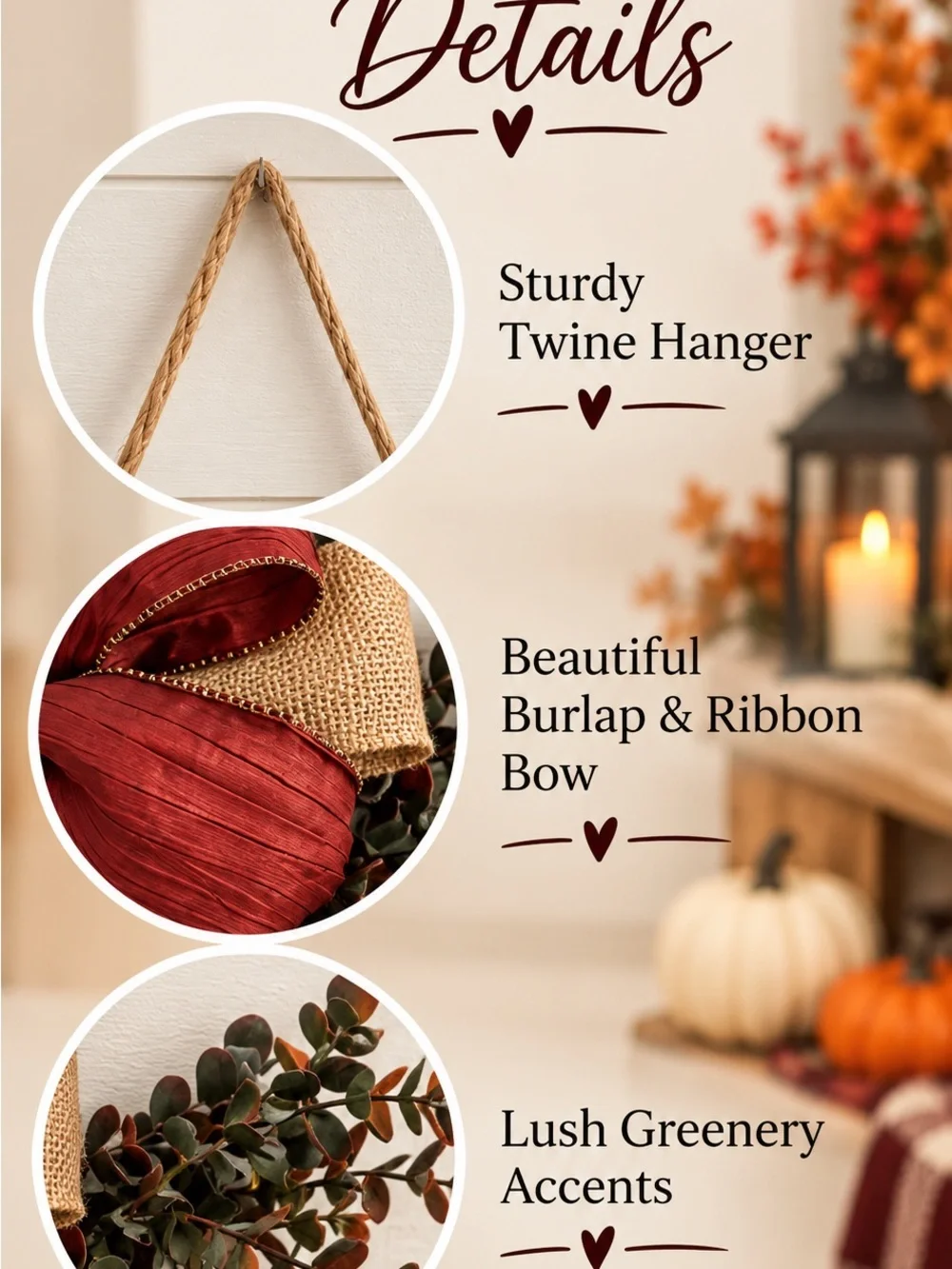 'Tis The Season Football Door Hanger - Burgundy & White Holiday Home Accent